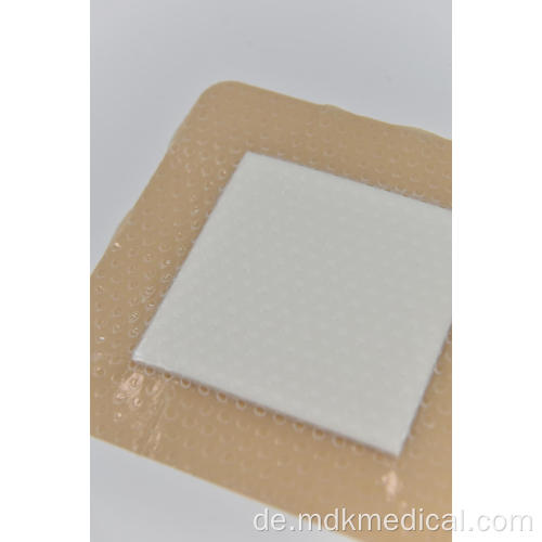 Weiches silikonabsorbierendes Schaumstoff-Verband 10x10cm für Wundpflege